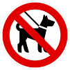 symbool honden niet welkom